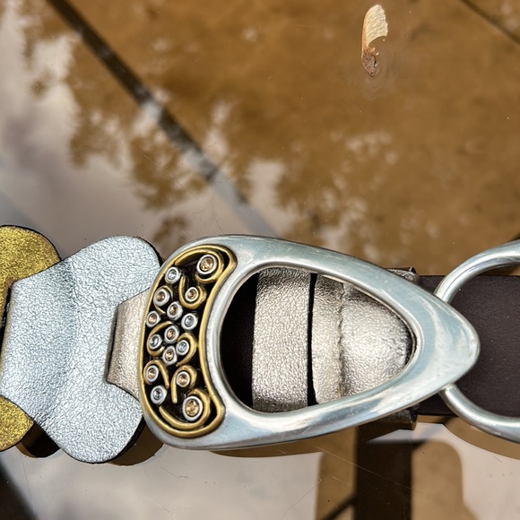 Chicos Leather Belt (never worn) - Picture 3 of 14